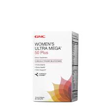 Gnc Women S Ultra Mega 50 Plus Multivitamin 60ct Gnc