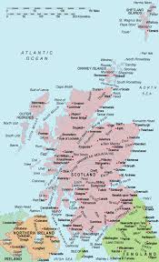 El reinado de oengus i fue igualmente un periodo de consolidación para. Scotland Map Maps Of Scotland