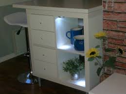 We found it in as is at ikea and it was in rough shape as you can see. The Tiny Kitchen Island Ikea Hackers
