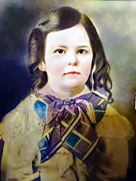 Portrait of Alexander Graham Bell, his wife Mabel Gardiner Hubbard, and  their daughters Elsie and Marian c.1885