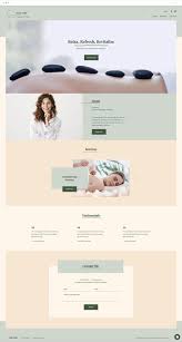 Calming Rejuvenating And Refreshing These Are The Qualities Of A Successful Massage Therapist Wix Website Templates Website Design Inspiration Wix Templates
