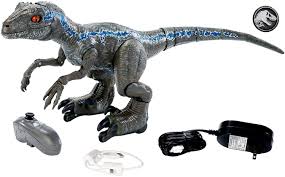 Näytä lisää sivusta jurassic world facebookissa. Mattel Gck29 Jurassic World Alpha Training Blue Mit Controller Rc Dinosaurier Spielzeug Amazon De Spielzeug