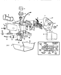 Craftsman 13953675srt Garage Door Opener Parts Sears Partsdirect