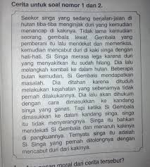 What is moral also changes from society to a moral issue is an issue which considers the moral implications of something. Apa Pesan Moral Dari Cerita Tersebut Brainly Co Id