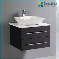Black Bathroom Vanity With Timber Top The Stone Timber Top Samples Shown May Vary From The Actual Product As Each Will Have Its Own Natu Washbasin Design Small Bathroom Sinks Bathroom Basin Cabinet