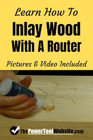 Watch How To Inlay Wood With A Router Super Glue And Mica Powder Wood Inlay Woodworking Techniques Wood Working For Beginners