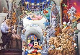 Deliver · pickup · tenyo disney eternal oath wedding dream jigsaw puzzle 2000 piece · tenyo nightmare before christmas stained glass gyutto size . D 1000 304 Tenyo Disney Japan Jigsaw Puzzle Mickey Mouse Museum Disney Puzzles Disney Art Disney Friends