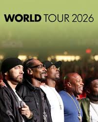 WORLD DOMINATION: Eminem, Snoop Dogg, Dr. Dre, and 50 Cent Announce 2026  Tour Across 15+ Massive Stadiums — The Biggest Hip-Hop Tour in History With  Their First New Track Together! Hip-hop history