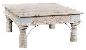 Our low tables are handcrafted using premium hardwoods including indian rosewood, mango wood, acacia, teak, and reclaimed wood. Carved Leg Indian Coffee Table