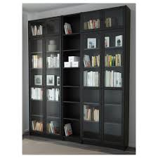 Black Billy Bookcase With Doors Billy Oxberg Bookcase Black Brown Find It Here Ikea Bookcase Large Bookcase Ikea Bookcase