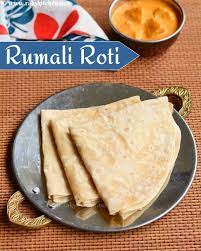 Rumali Roti Recipe Soft Thin Roomali Roti Raks Kitchen Recipe Roti Recipes Rumali Roti