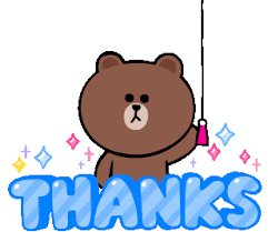 Thanks Cute Sticker - Thanks Cute Thank You - Discover &amp; Share GIFs