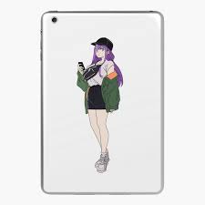 Lewd anime girl hentai manga ecchi waifu titties ass Colored iPad Case &  Skin for Sale by ArthurPoe 