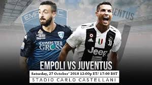 Juventus Vs Empoli Juventus Empoli Tv Channel