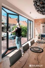 Entwicklung, herstellung und vertrieb von bauteilen der passiven solararchitektur. 92 Falttur Fur Die Terrasse Ideen In 2021 Faltwand Faltturen Falttur Glas