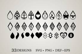 Download Earring Bundle Graphic By Euphoria Design Creative Fabrica SVG Cut Files