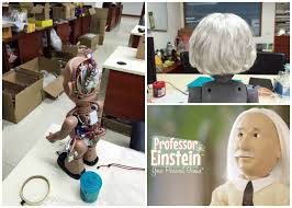 Image result for robot Einstein
