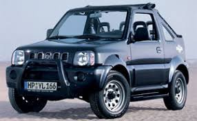 Overcome muddy pits, manoeuvre through. Suzuki Jimny Cabrio Rock Am Ring