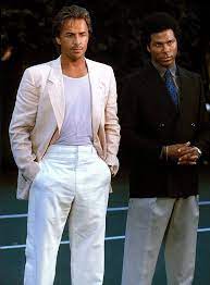 Miami vice outfit miami vice costume miami party party outfits for women cool outfits summer outfits fun party themes party ideas hawiian party. The 5 Tv Shows Of The 80s That Rewrote The Rules Of Fashion Miami Vice Fashion Don Johnson Miami Vice