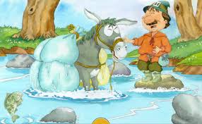 The colt stands alone and cries for its mother. Cute Inspirational Moral Stories For Kids The Merchant And The Donkey Moral Story For Kids