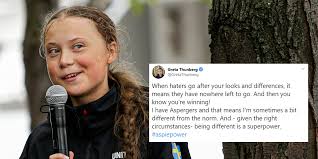 May 13, 2020 · the chinese advised greta thunberg to return to school, where she will learn that the sticks are made of bamboo, and that bamboo is a plant, not a tree. Greta Thunberg Has The Perfect Response To Critics Of Her Asperger S Syndrome Indy100 Indy100