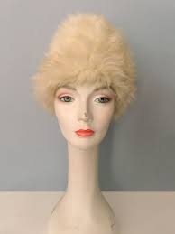 1960s Faux Fur Bucket Hat