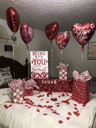 They lend a soft light to a room or dinner table, creating a romantic atmosphere. Bedroom Romantic Valentines Day Ideas For Him Novocom Top