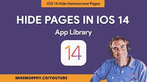 Ios 14 How To Hide Home Screen Pages Access App Library Youtube