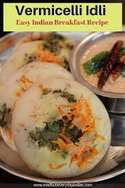 Instant Vermicelli Idli Semiya Idli Semolina And Vermicelli Dli Recipe Recipe Breakfast Recipes Indian Instant Breakfast Recipe Recipes