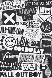 Black And White Rock Band Pictures Bands Iphone Wallpaper Black And White Wallpaper Iphone Band Wallpapers Emo Wallpaper