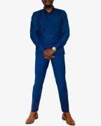 Our aim is for women to travel with pride, be their best selves. Dark Blue Kaunda Suit