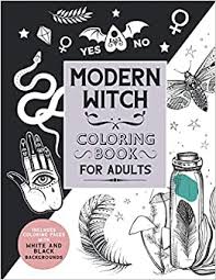 Coloring pages can also be resized for use as digi stamps for card making or used for digital coloring. Modern Witch Coloring Book For Adults Includes Occult Symbols Ouija Magical Animals Book Of Shadows Art It S A Riot 9798596328660 Amazon Com Books