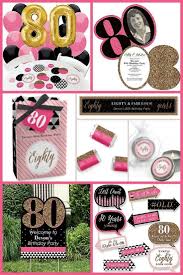 80th Birthday Decorations For Woman Pin On Hooray For A Holiday A Soiree
