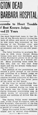 Judge Edward Silsby Farrington (1856-1929)