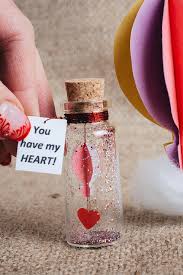 Birthday Present Ideas For Girlfriend Gift For Girlfriend Origami Hot Air Balloon Gift Message In A Bottle Boyfriend Gift Ideas Miniature Gift Fo Friend Birthday Gifts Girlfriend Gifts Balloon Gift
