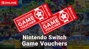 Nintendo Switch Game Vouchers Nintendo