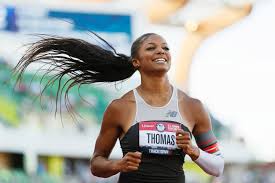 She has appeared in many videos. Gabby Thomas Runs World Best 200 At Olympic Trials Orange County Register