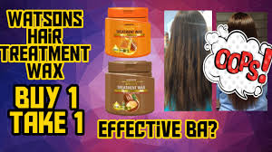 Perawatan minyak rambut atau hot oil treatment bertujuan untuk penyerapan nutrisi ke dalam kutikula rambut, sehingga batang rambut lebih kuat dan. Watsons Hair Treatment Wax Review Momshie Apple Youtube