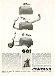 centaur folding scooter ad ミニバイク カスタムバイク スクーター