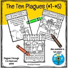 Your kids will increase their vocabulary by learning about different anima. 10 Plagues Coloring Worksheets Teaching Resources Tpt