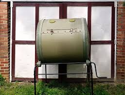 Find a large barrel and mount it on a wood frame. Top 4 Compost Tumblers For Home Garden Waste Trees Com