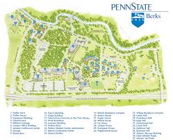 Printable Map Of The Penn State Berks Campus Http Bk Psu Edu Information Map Htm Printable Maps Willow House Campus