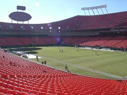 arrowhead stadium view from club level 241 vivid seats