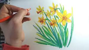 Desen in creion cu trandafiri. Pictura Cu Cascada Si Padure Tropicala Painting Waterfall Watercolors On Paper Youtube