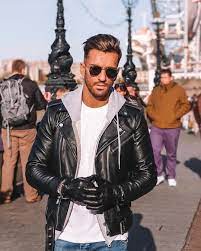 Pin On Leather Jeans Men