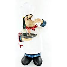 Italian fat chef kitchen decor. Fat Chef Kitchen Decoration Table Art Statue Bistro Cooking D64126 Walmart Com Walmart Com