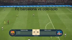 We did not find results for: Fc Barcelona Vs Colo Colo 2 0