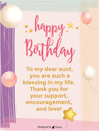 To get the look, cut thin strips of bright or patterned cardstock and use glue to attach for a playful birthday card, cut out a cute fish from velvet art paper for the main accent on this fantastic little card. Birthday Cards For Aunt Birthday Greeting Cards By Davia Free Ecards