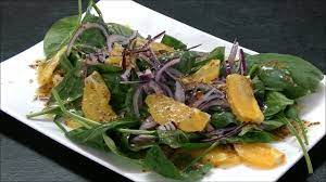 Ensalada De Espinacas Con Naranja Espinacas Ensalada De Espinacas Ensalada Espinacas
