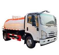 ISUZU ELF 4x2 4000liters Cesspool Emptier Sewage Fecal Suction Truck Sewer  Vacuum Truck Septic Tank Truck